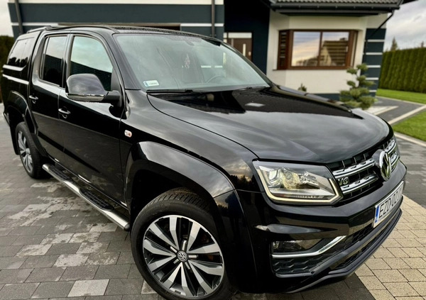 Volkswagen Amarok cena 165000 przebieg: 62000, rok produkcji 2018 z Siedliszcze małe 742
